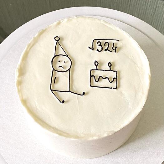 Торт на 18 лет, на день рождения