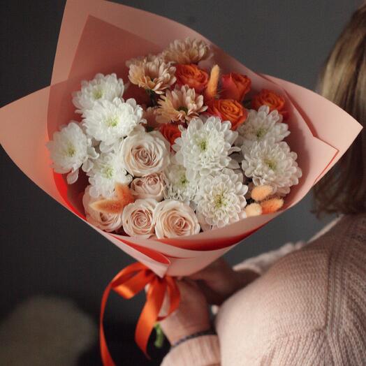 Букет Оранжевая песня