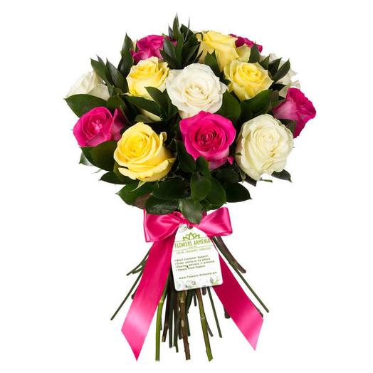 Dutch Rose Bouquets in Yerevan Buy a bouquet of Holland Rose Fast