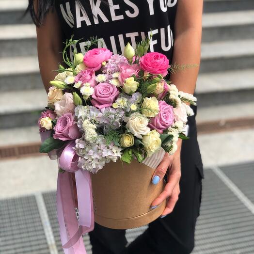 Flowers in a box