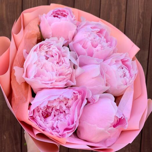 Bouquet of peonies Peony cloud