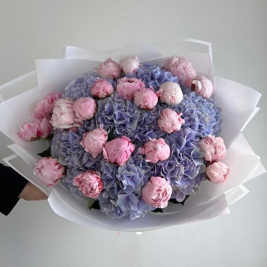 The author's bouquet "Eclair"