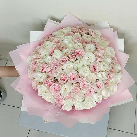101 Mix Ohara Roses Bouquet