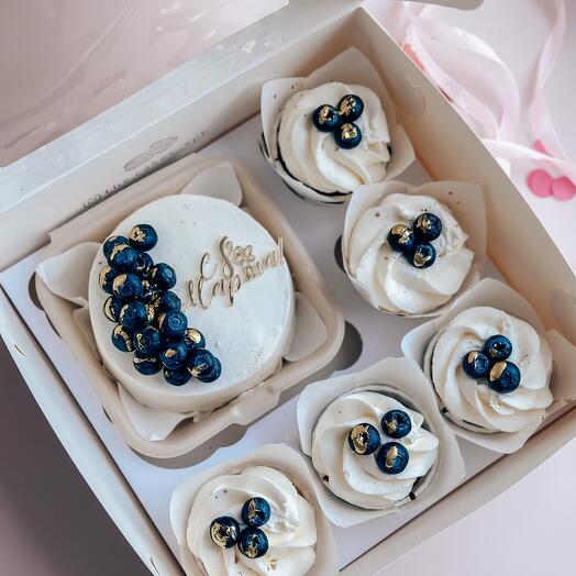 Cupcakes for Mom on Mother's Day 6 pcs