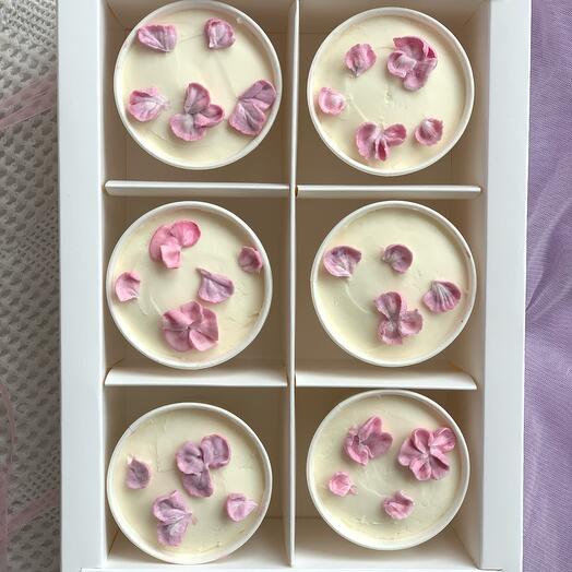 Набор десертов торт в стакане маме жене коллегам подруге