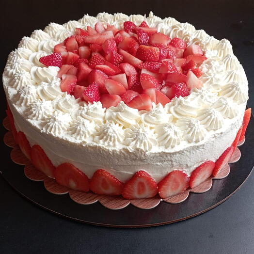 Tarta de fresas