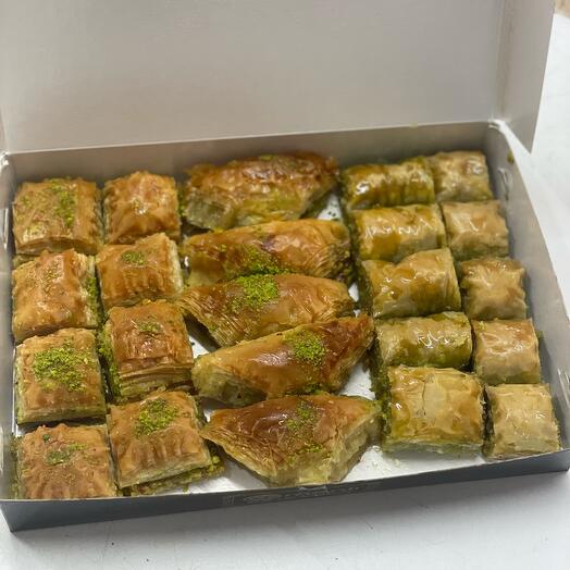 1 kilo turk fıstıklı baklava