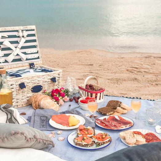 Picnic basket "Marine" - 4 personnes