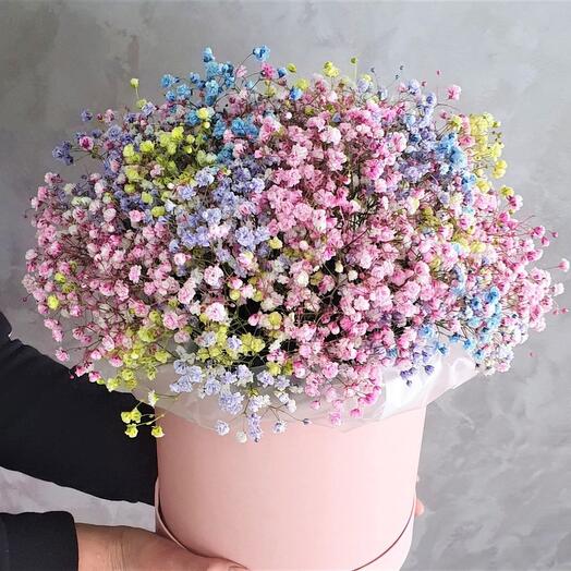 Цветы в коробке