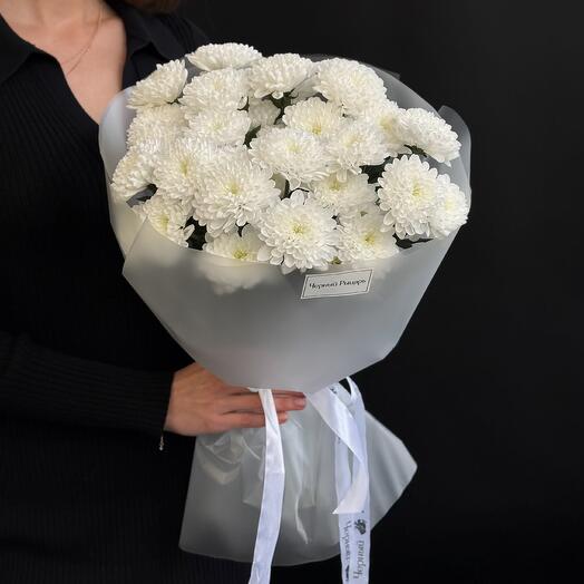Crisantemos blancos (5 piezas)