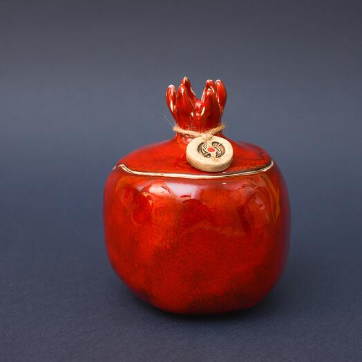 Шкатулка банка"Гранат"