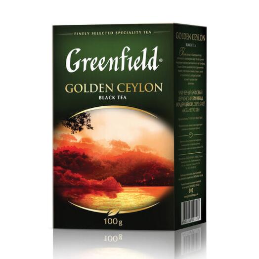 Чай черный Creenfield золотой цейлон, 100гр