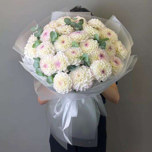 Цветы Букет Art Flowers Белое сияние