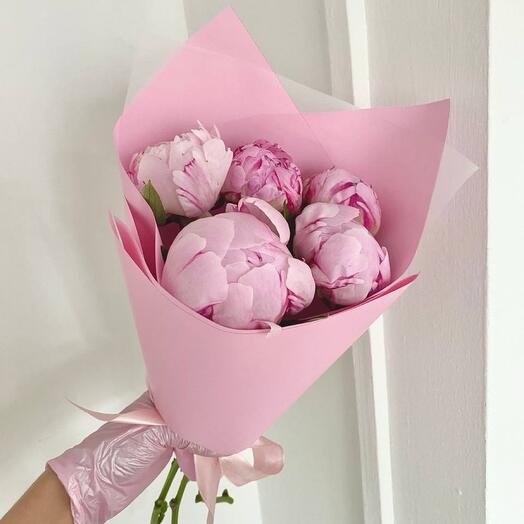 Pink peonies by Sara Bernar 5