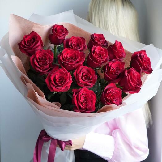 Букет из роз "  Я и ты ♥ "