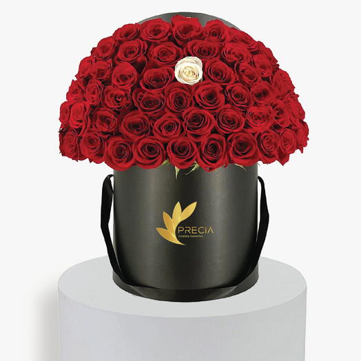 Anniversary Red Rose Box