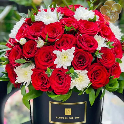 Love Red Rose Box Bouquet