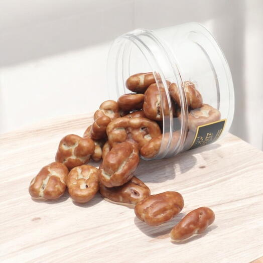 Pecan chocolate caramel 100g