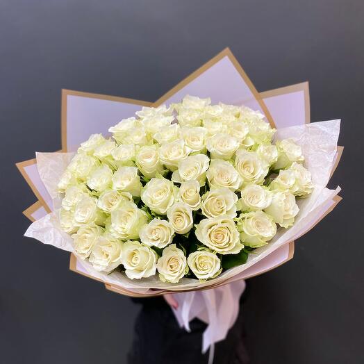 -20%АКЦИЯ🌹Монобукет "Чистая любовь"/кенийская розы/розы кения Цветы Уфа /Цветы в Уфе/Доставка цветов Уфа