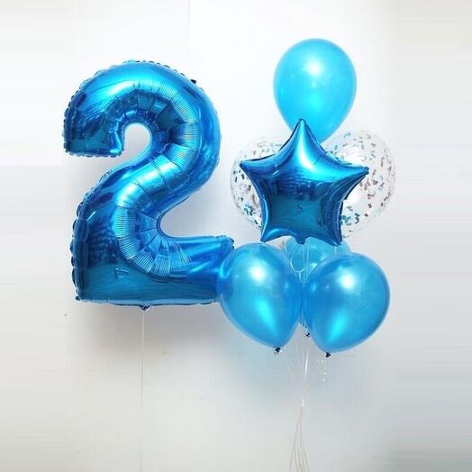 Azul 8 piezas