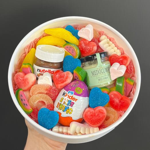 Mini set con dulces y mermelada española