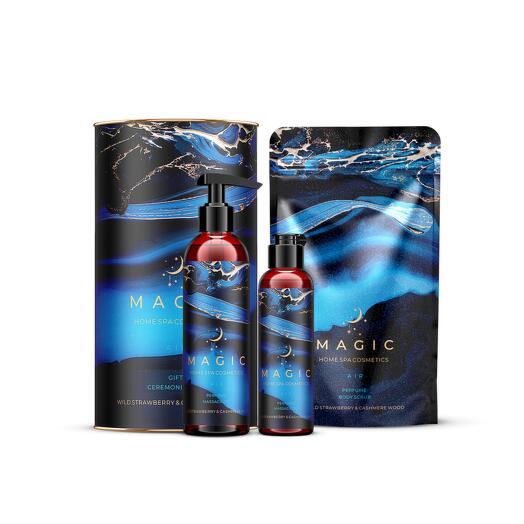 SPA бокс подарочный /Ceremonial/MAGIC AIR/Wild strawberries and cashmere wood