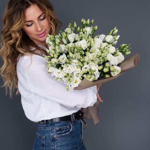 21 Lisianthus white