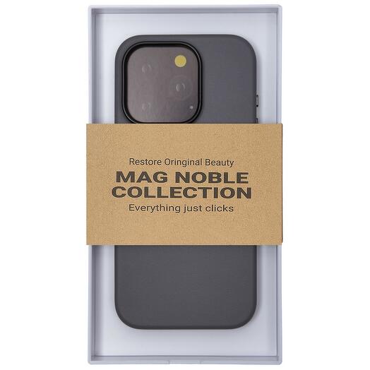 Чехол MagSafe iPhone 15 Pro Max Mag Noble-Titanium Grey
