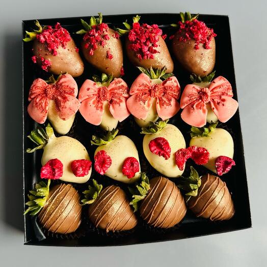Fresas cubiertas de chocolate