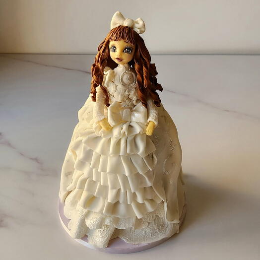 3D Doll cake