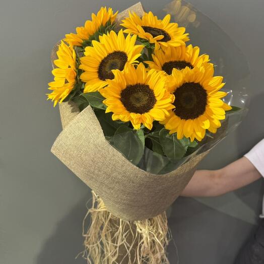 Подсолнух в упаковке