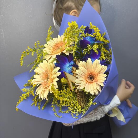 Первоклассница🌺 букет на 1 сентября на первое сентября День знаний
