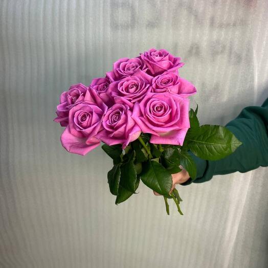Bouquet of classic pink roses
