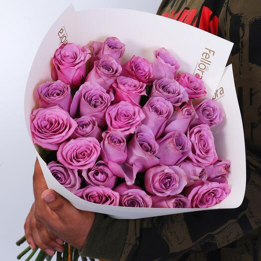 31 Purple Roses
