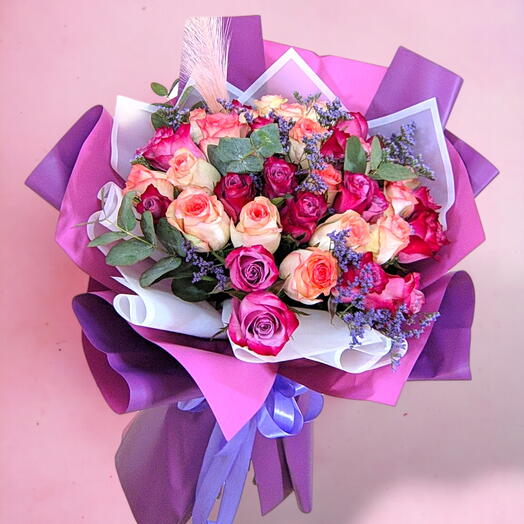 31 Purple and Pink Roses