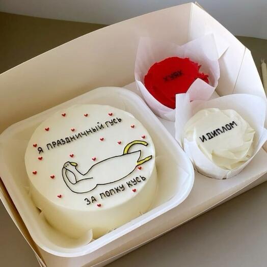 Сладкий  набор  бенто+капкейки