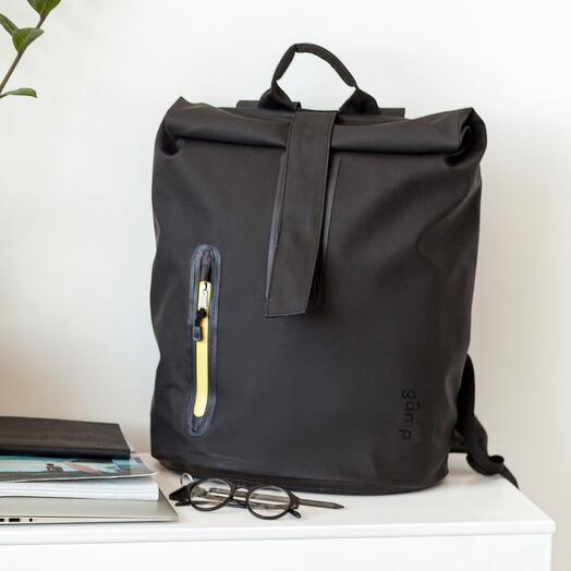 Рюкзак водонепроницаемый Amsterdam black yellow 20l