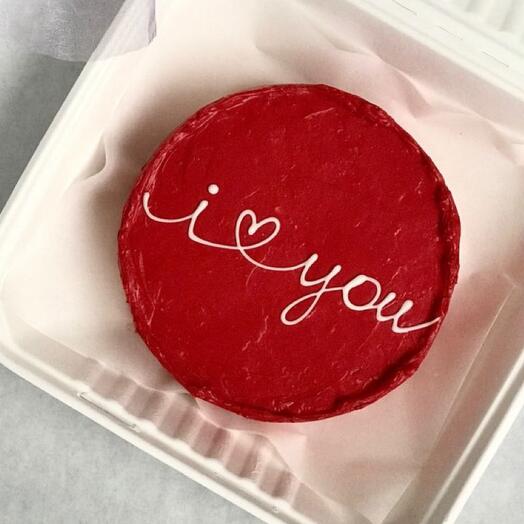 Бенто торт i ️ you ️️