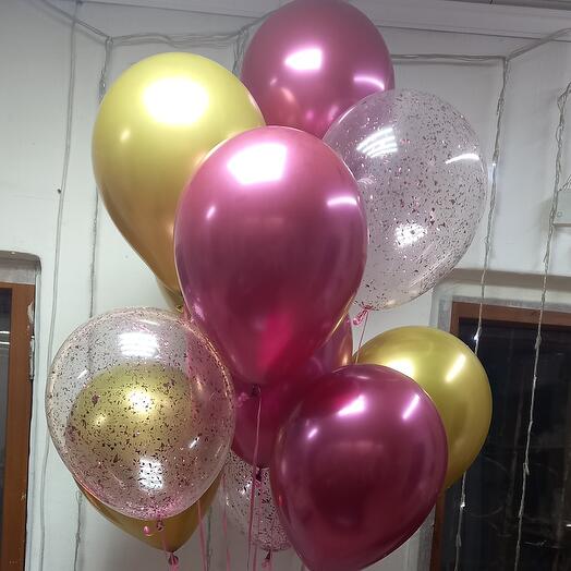 Фантан из 11 шаров