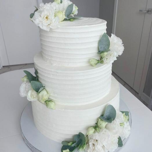 Торт свадебный