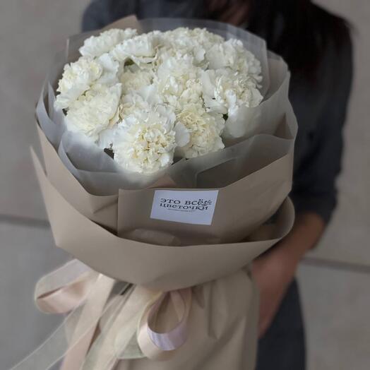 Ramo de Dianthus blanco