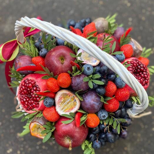 Cesta de frutas "Afrodita"