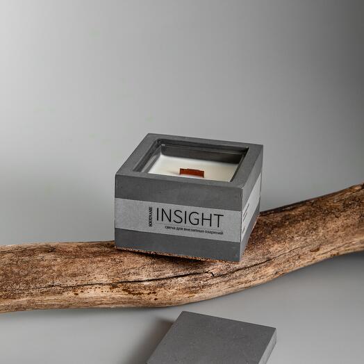 Ароматическая свеча INSIGHT, 100 мл