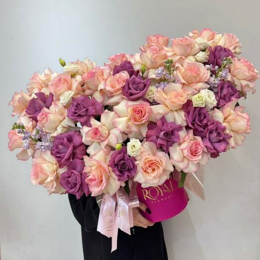 Сборная М-композиия розовая