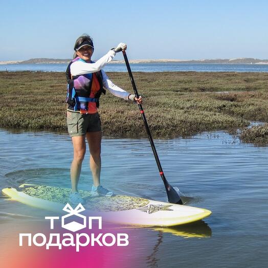 Подарочный сертификат Сплав на сапборде по реке Воря для одного в будний день (3-4 часа)
