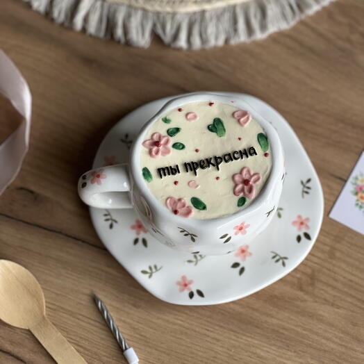 Торт в кружке. Трайфл. Для подружки/мамы. День матери