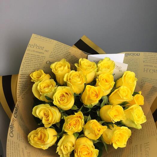 Dutch Rose Bouquets in Yerevan Buy a bouquet of Holland Rose Fast