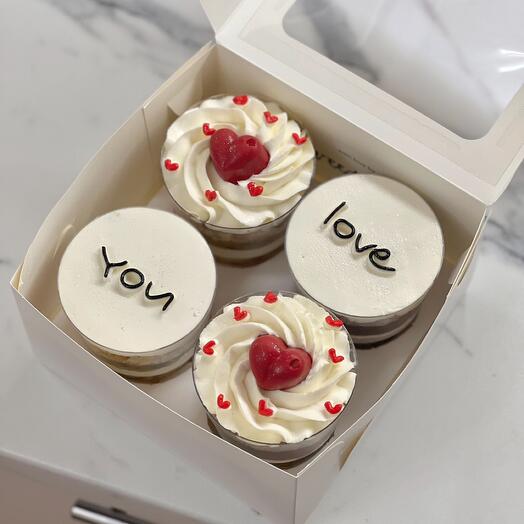 Набор ТРАЙФЛЫ love you 4шт