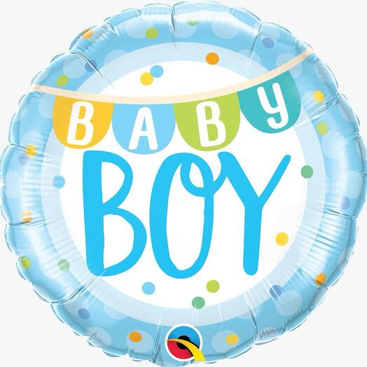 Baby Boy Foil Balloon