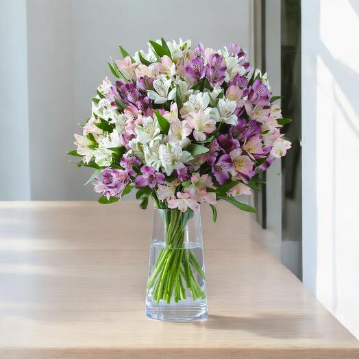 Bouquet Alstroemeria Pastel